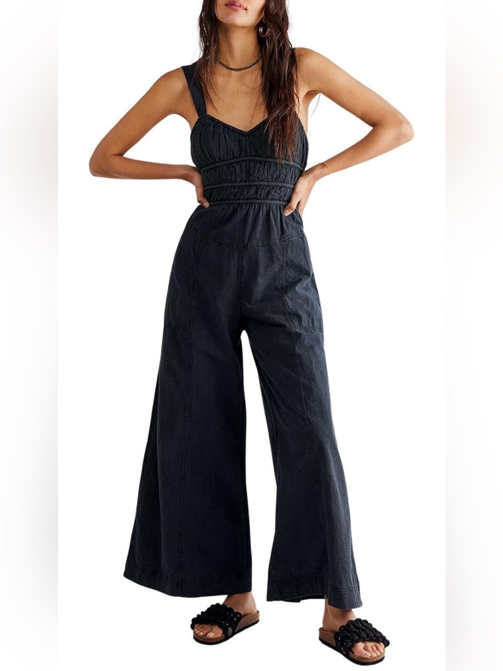 Free People After All Wide Leg Jumpsuit